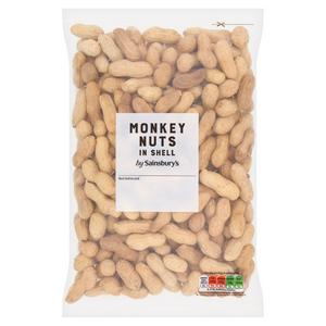 Sainsbury's Monkey Nuts in Shell 500g