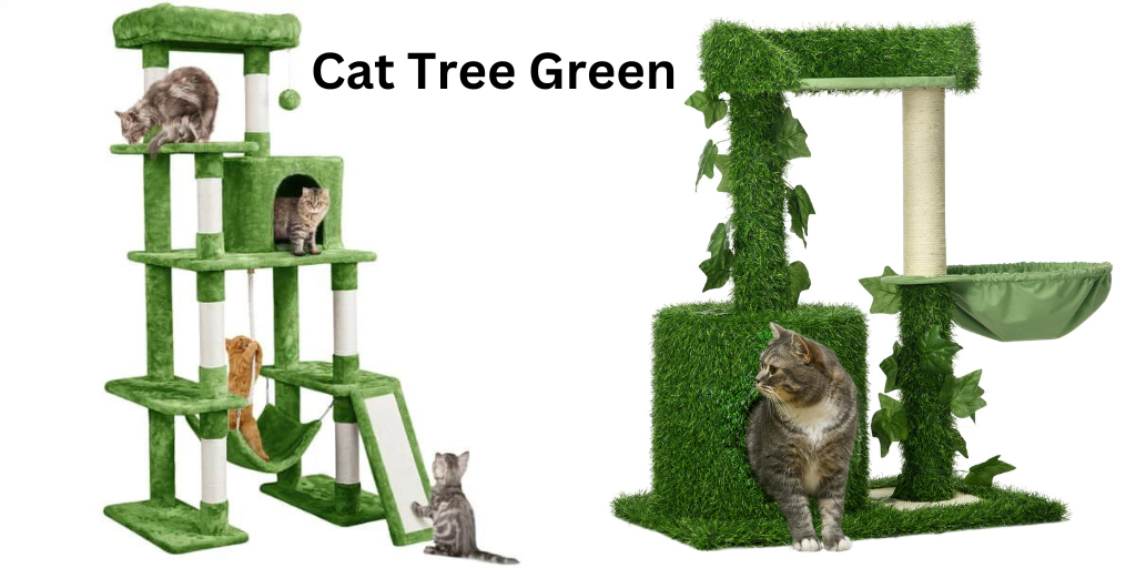 cat tree green