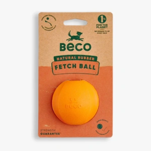 Beco Orange Fetch Ball