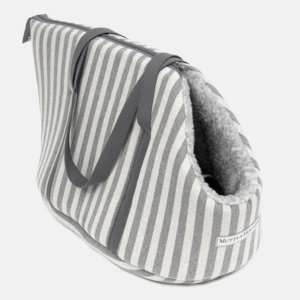 Flint Stripe Cotton Dog Carrier