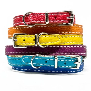 Soft Leather Puppy Leads