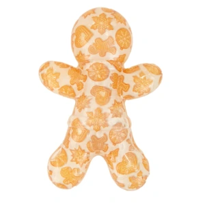 Squeaky Gingerbread Dog Toy